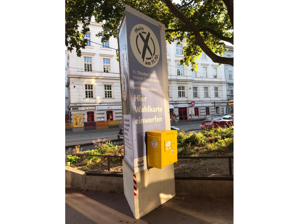 Wien Wahl - Wahlkästchen